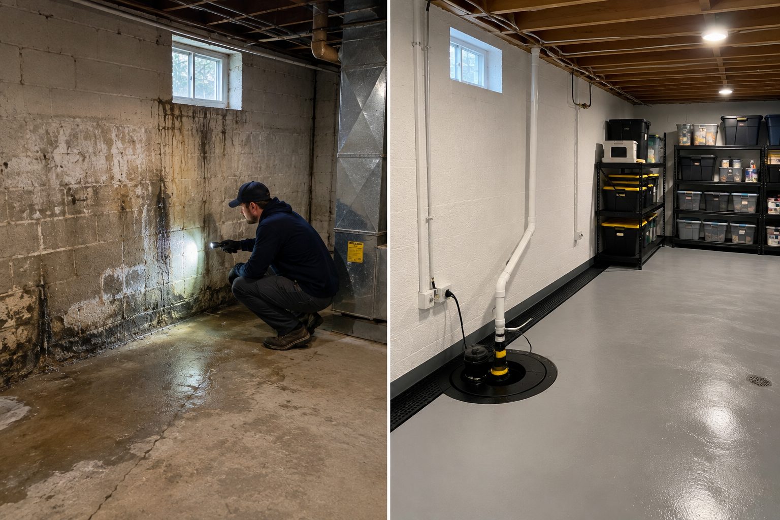 Basement Waterproofing Towson Basement Waterproofing